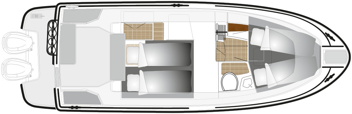 Measurments SARGO 28 Outboard.cdr